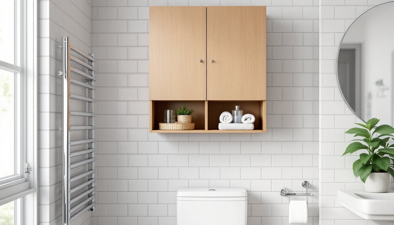 over toilet cupboard