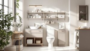 bathroom bath storage