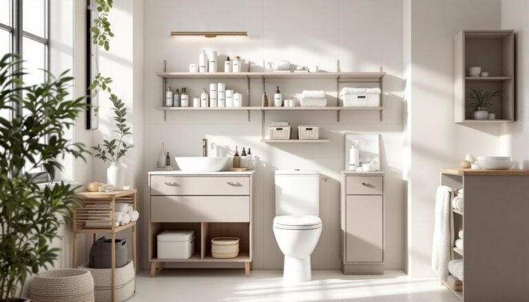 bathroom bath storage