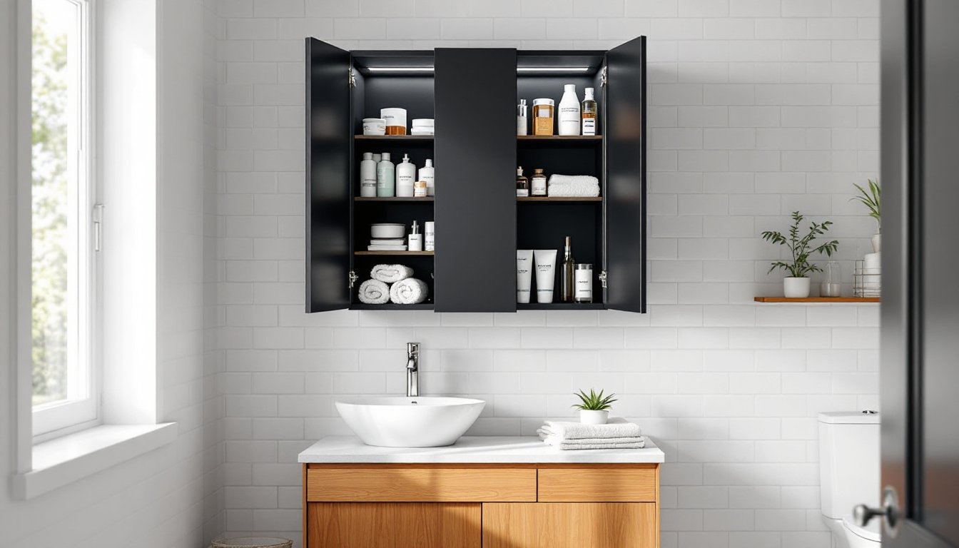 bath storage cabinet